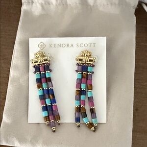 Kendra Scott Vibrant Beaded Drop Earrings